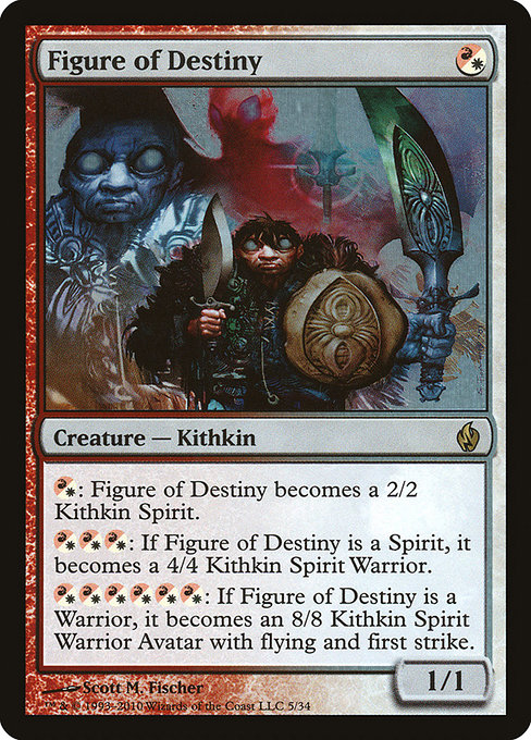 Figure of Destiny from Premium Deck Series: Fire and Lightning