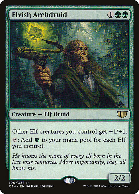 Elvish Archdruid from Commander 2014