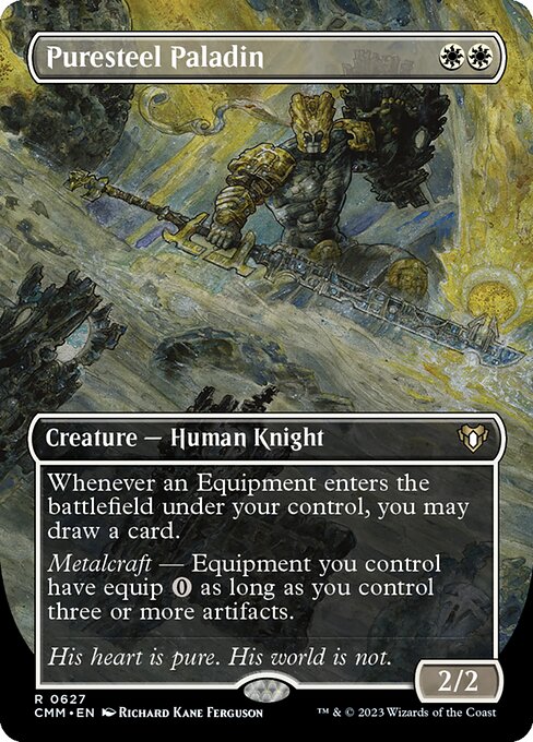 Puresteel Paladin from Commander Masters