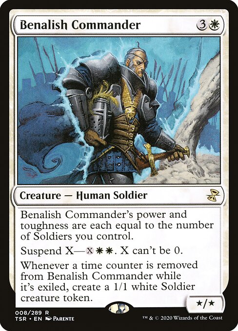 Benalish Commander highlighted card art