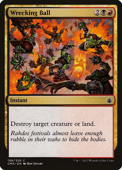 Wrecking Ball from Commander Anthology