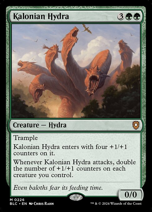 Kalonian Hydra highlighted card art