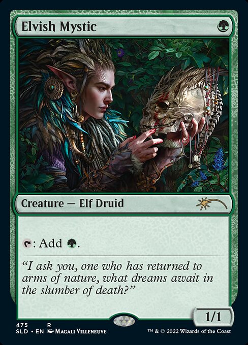 Elvish Mystic from Secret Lair Drop