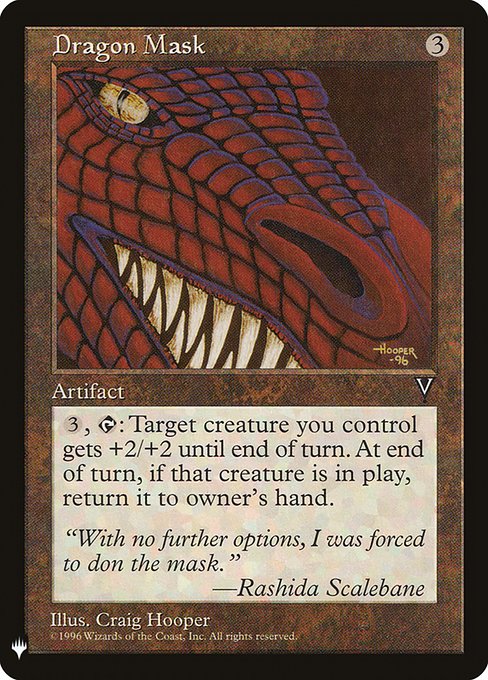 Dragon Mask highlighted card art