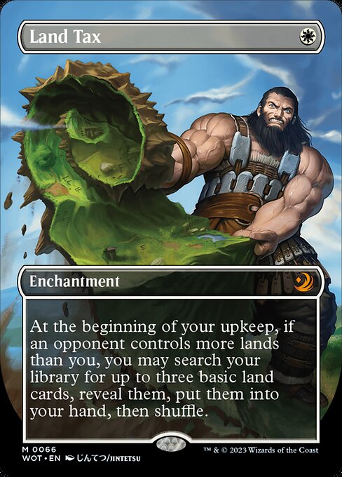 Land Tax highlighted card art
