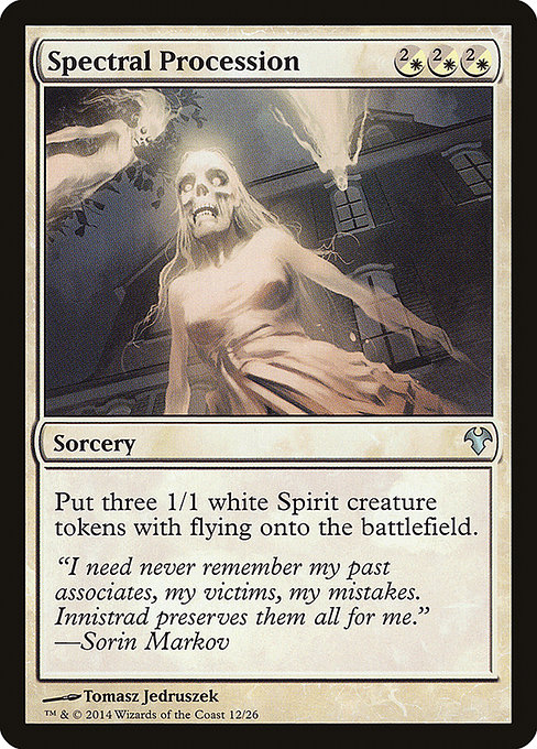 Spectral Procession from Modern Event Deck 2014