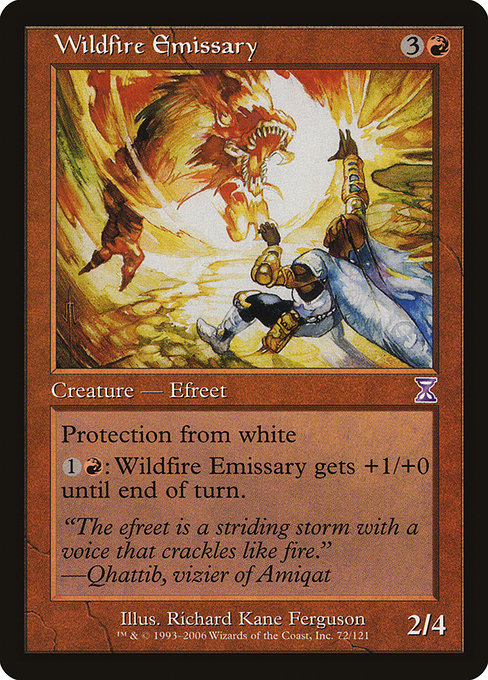 Wildfire Emissary from Time Spiral Timeshifted