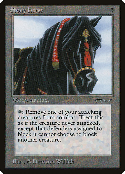 Ebony Horse from Arabian Nights