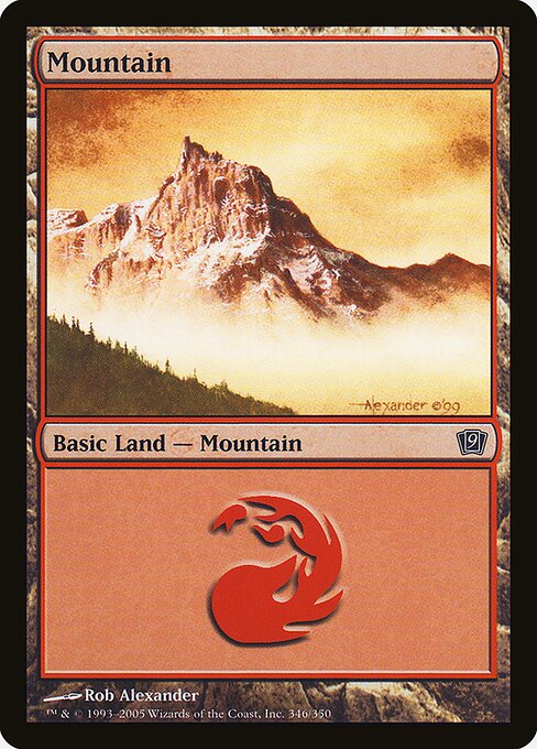 Mountain from Ninth Edition