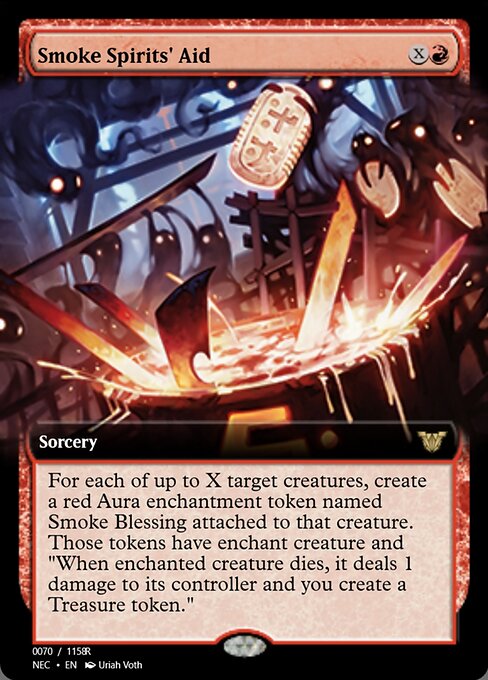 Smoke Spirits' Aid highlighted card art