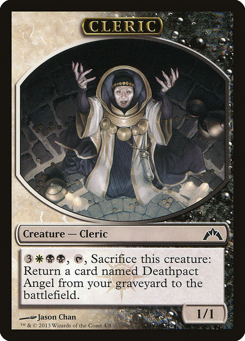 Cleric from Gatecrash Tokens
