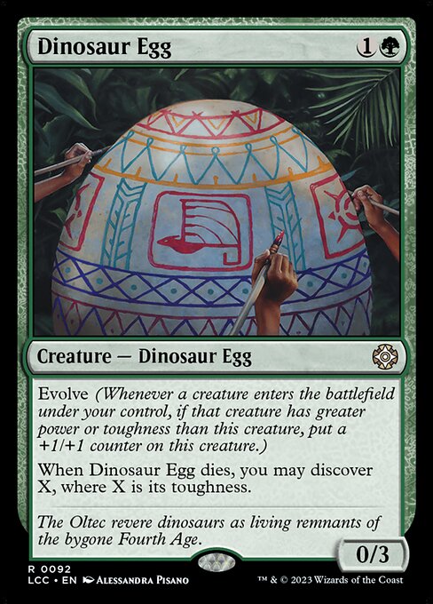 Dinosaur Egg highlighted card art