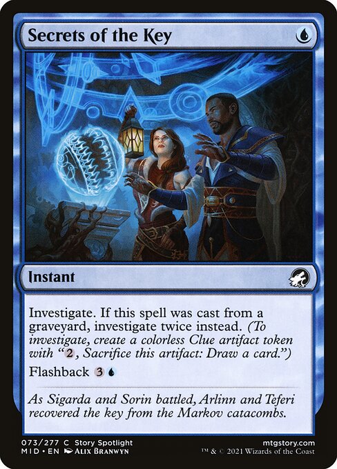 Secrets of the Key from Innistrad: Midnight Hunt
