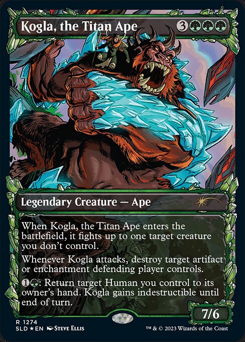 Kogla, the Titan Ape highlighted card art