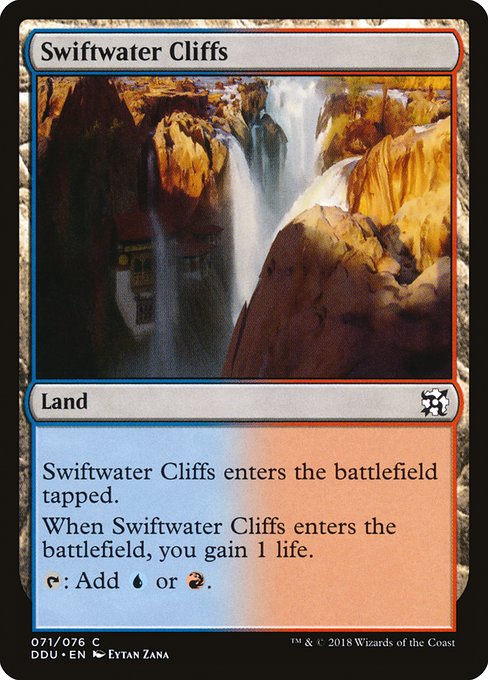 Swiftwater Cliffs from Duel Decks: Elves vs. Inventors