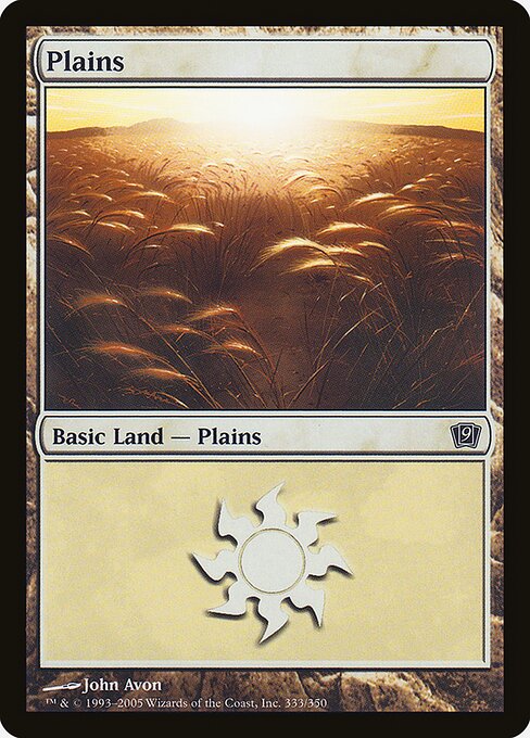 Plains from Ninth Edition