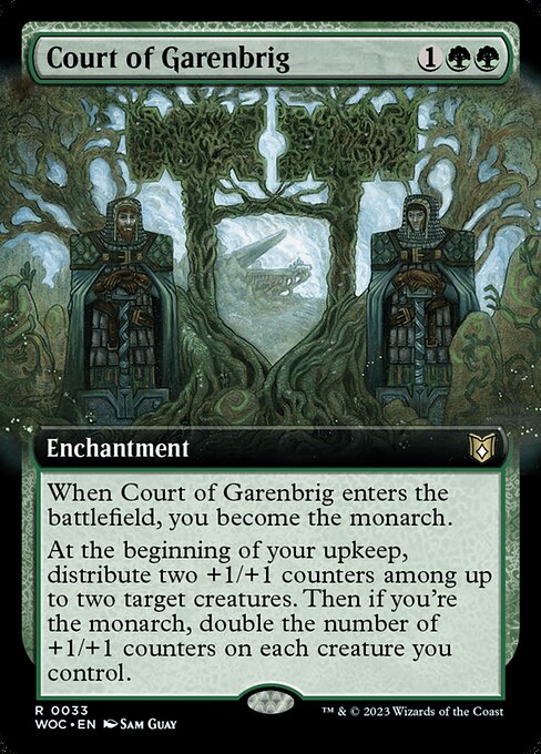Court of Garenbrig highlighted card art