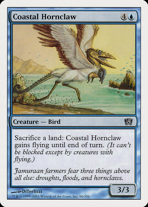 Coastal Hornclaw highlighted card art