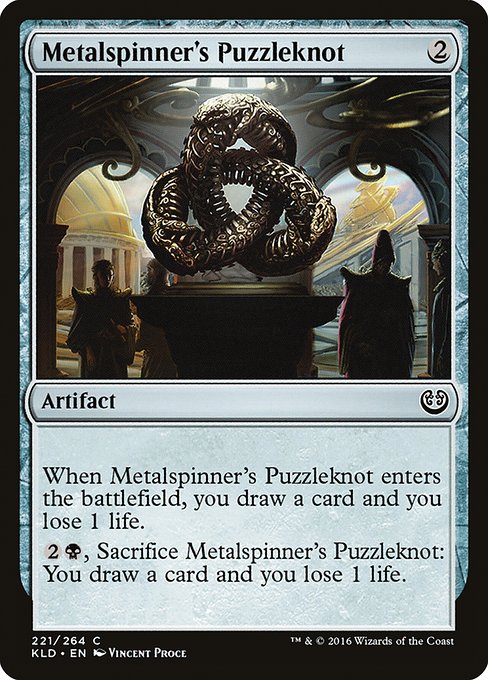 Metalspinner's Puzzleknot from Kaladesh