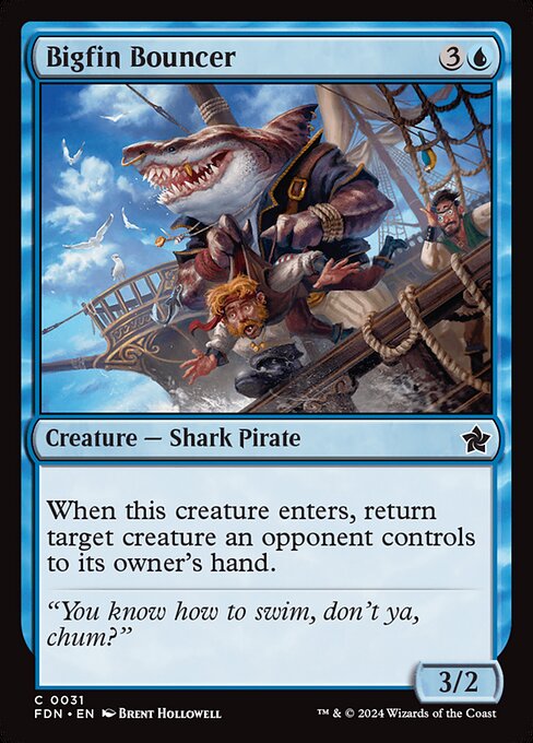 Bigfin Bouncer highlighted card art