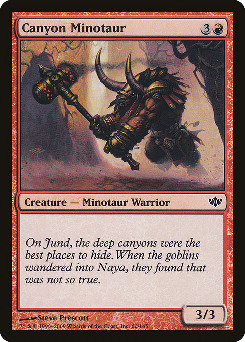 Canyon Minotaur from Conflux