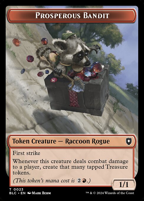 Prosperous Bandit highlighted card art