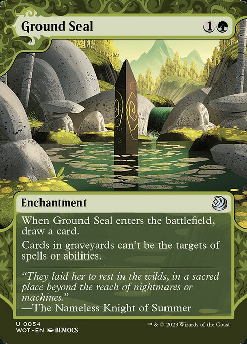Ground Seal highlighted card art