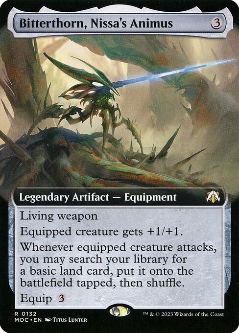 Bitterthorn, Nissa's Animus highlighted card art