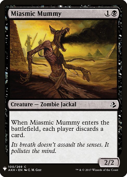 Miasmic Mummy from The List