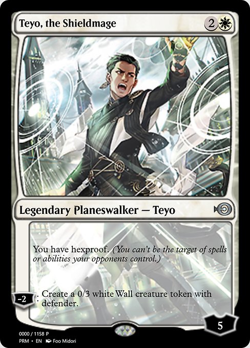 Teyo, the Shieldmage from Magic Online Promos