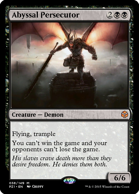 Abyssal Persecutor from Legendary Cube Prize Pack