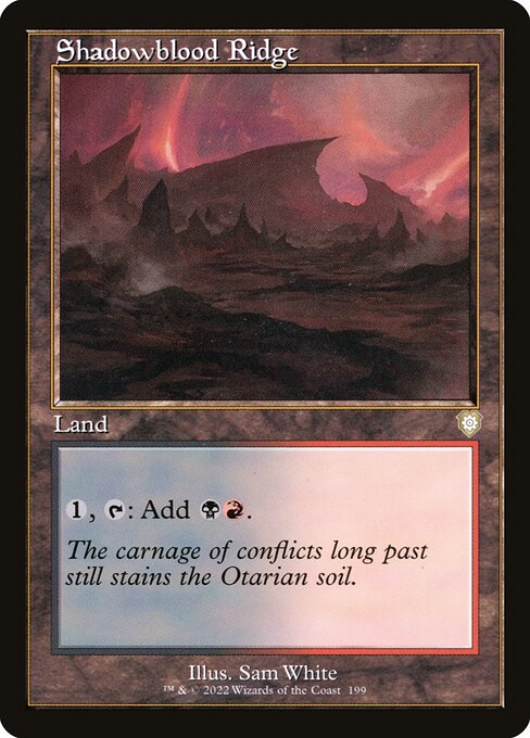 Shadowblood Ridge from The Brothers' War Commander