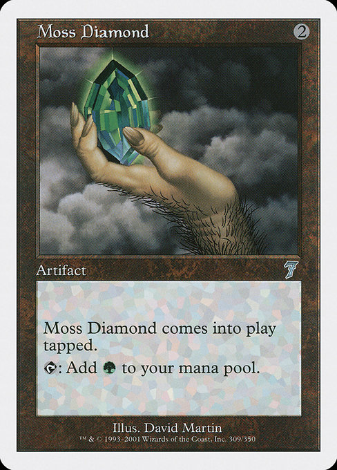 Moss Diamond from Seventh Edition
