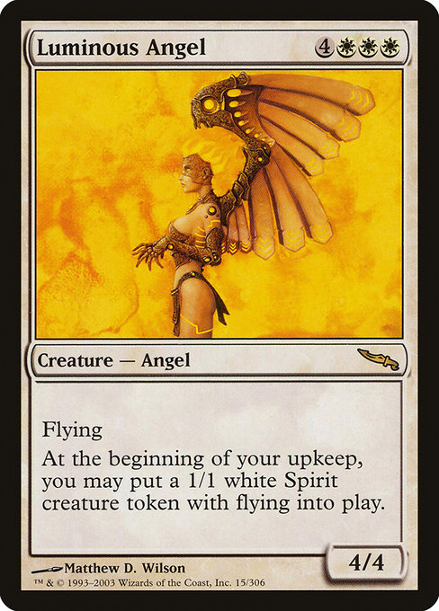 Luminous Angel from Mirrodin