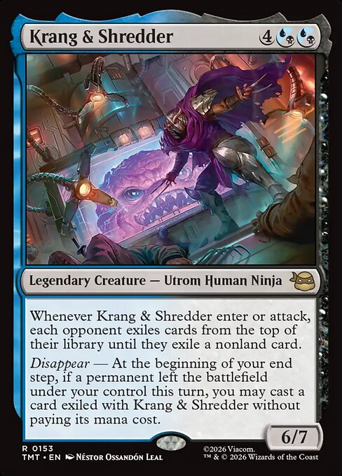 Krang & Shredder from Teenage Mutant Ninja Turtles