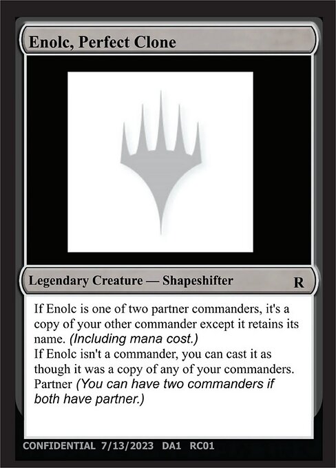 Enolc, Perfect Clone highlighted card art