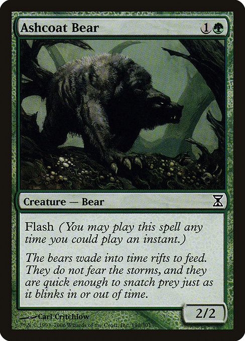 Ashcoat Bear highlighted card art