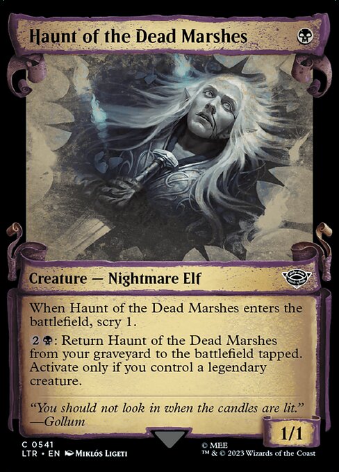 Haunt of the Dead Marshes highlighted card art