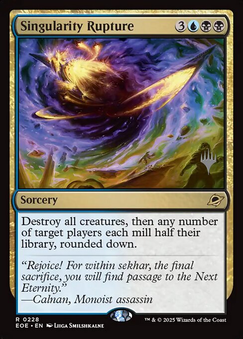 Singularity Rupture from Edge of Eternities Promos