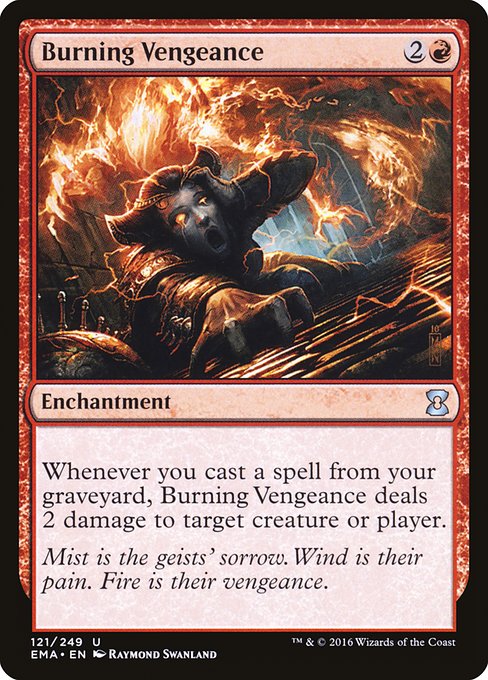 Burning Vengeance from Eternal Masters