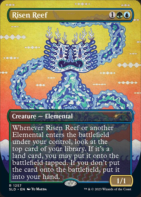 Risen Reef highlighted card art