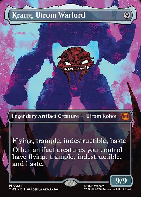 Krang, Utrom Warlord from Teenage Mutant Ninja Turtles