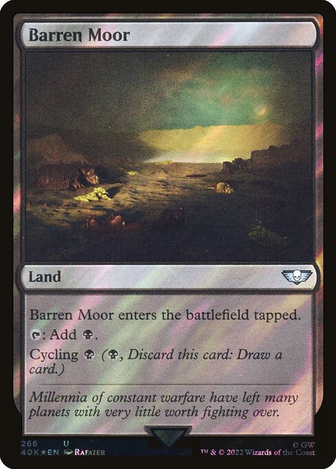 Barren Moor from Warhammer 40,000 Commander
