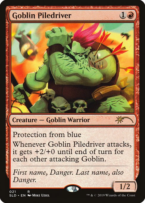 Goblin Piledriver highlighted card art