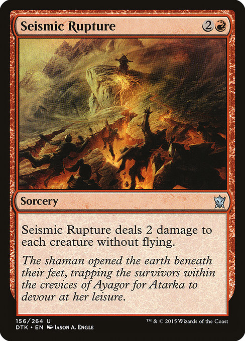 Seismic Rupture from Dragons of Tarkir
