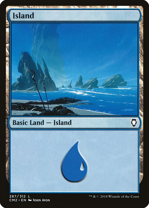 Island from Commander Anthology Volume II