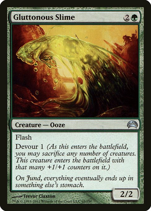 Gluttonous Slime from Planechase 2012
