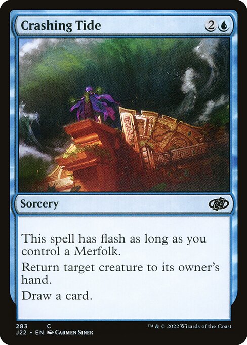 Crashing Tide highlighted card art