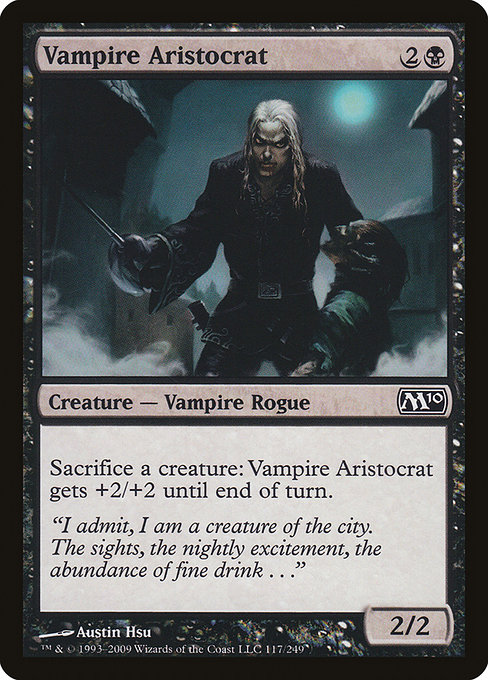 Vampire Aristocrat from Magic 2010