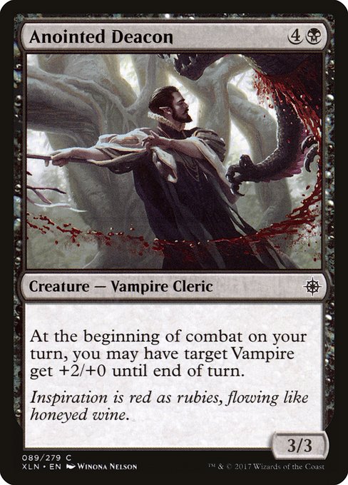 Anointed Deacon highlighted card art